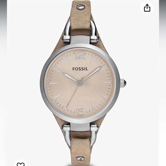 Fossil Georgia Women\'s Watch with Genuine Leather Bracelet Band main image 7